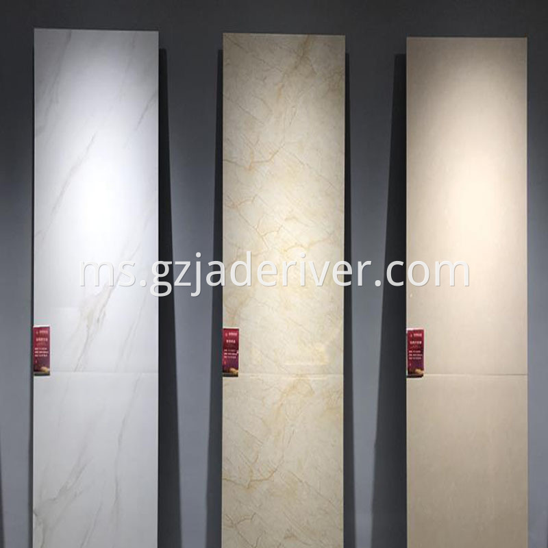 Natural Marble Tile Effect Laminate Flooring